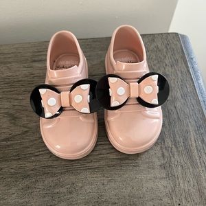 Mini Melissa Mickey Mouse sneakers pink size 7